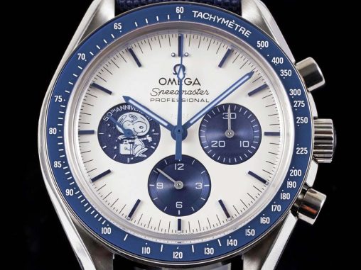 復刻 Omega 歐米茄 Speedmaster 錶努比飛船 50周年紀念款￥4380