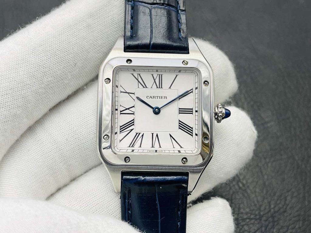 復刻 Cartier 卡地亞 Santos Dumont 繫列WSSA0022情侶手錶￥2980-復刻卡地亞