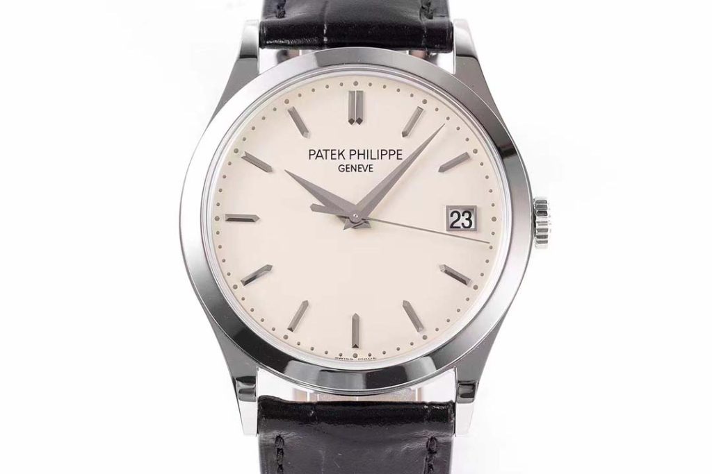 高仿 Patek Philippe 百達翡麗 Calatrava 古典錶5296R手錶￥3480-復刻百達翡麗
