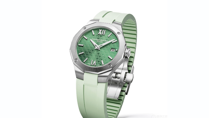 名士錶利維拉繫列10611綠色錶盤